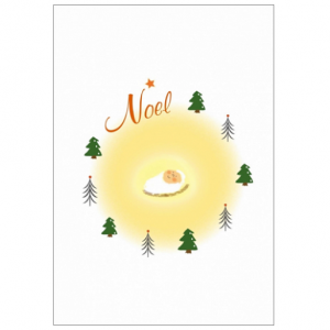 성탄카드 - 노엘 아기예수(대/3매)(상품코드 3275901)
