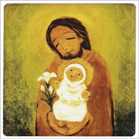 자석이콘-성요셉과 아기예수(상품코드:3352301)